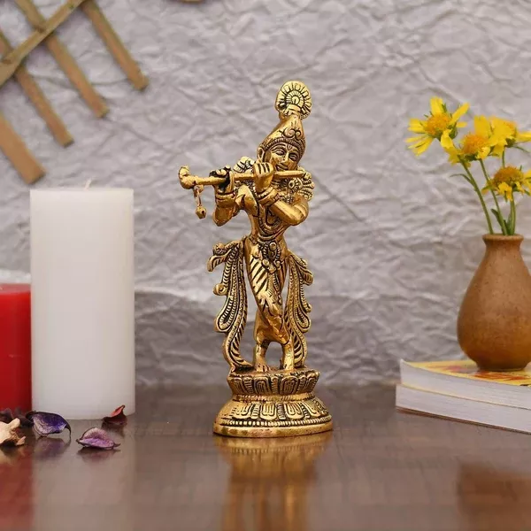 Collectible India Lord Krishna Idol Statue Krishna Idols