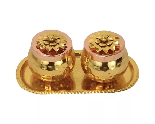 Collectibles India Gift Bowl Set with Tray
