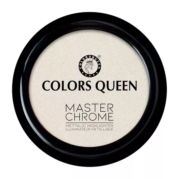 Colors Queen Master Chrome Metallic Highlighter - 01 Ice Cold - 7.5 gm