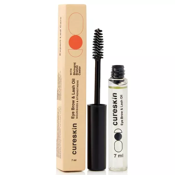 Cureskin Eye Brow & Lash Oil - Eyelash Growth Serum - 7 ml