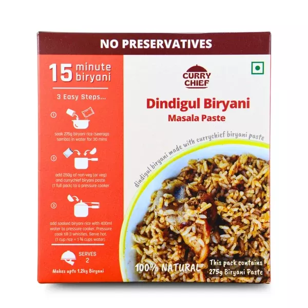 CurryChief Dindigul Biryani Paste - 275 gm