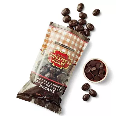 Dark Chocolate Pecans - 1 lb Bag