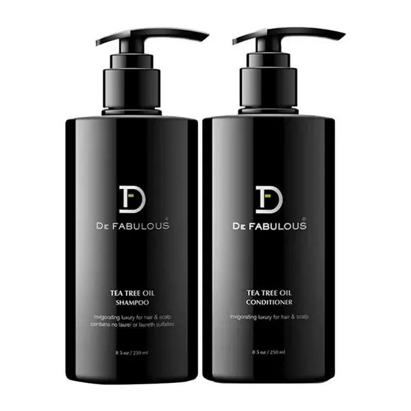 De Fabulous Tea Tree Oil Shampoo + Conditioner Combo - 3