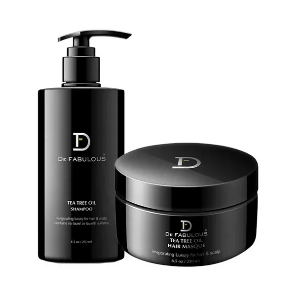 De Fabulous Tea Tree Oil Shampoo + Hair Masque Combo - combo