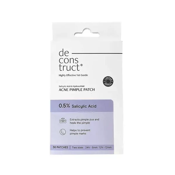Deconstruct Salicylic Acid & Hydrocolloid Acne Pimple Patch - 36 pcs