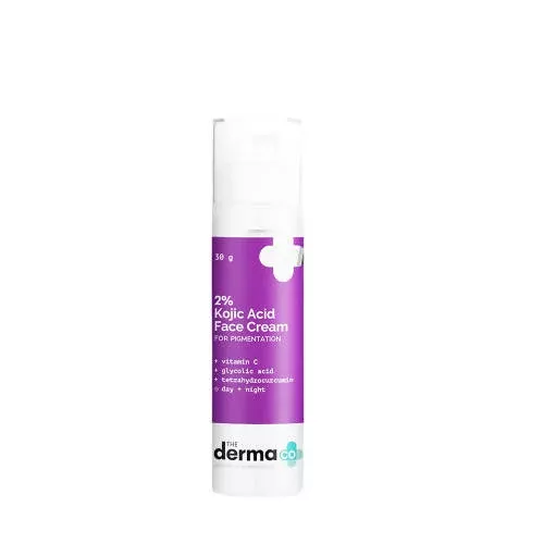 The Derma Co 2% Kojic Acid Face Cream for Pigmentation Removal - 30 gm