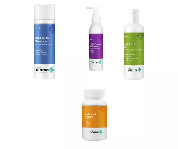 The Derma Co Anti Hair Fall Kit - Combo Pack