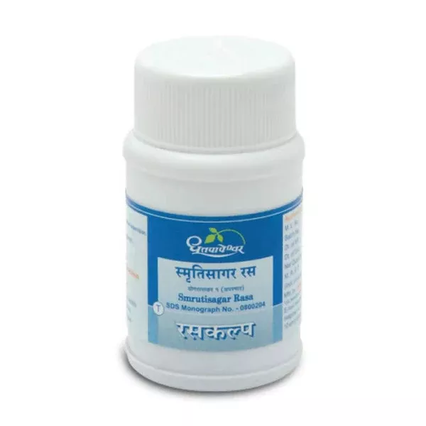 Dhootapapeshwar Smrutisagar Rasa Tablets - 50 tabs