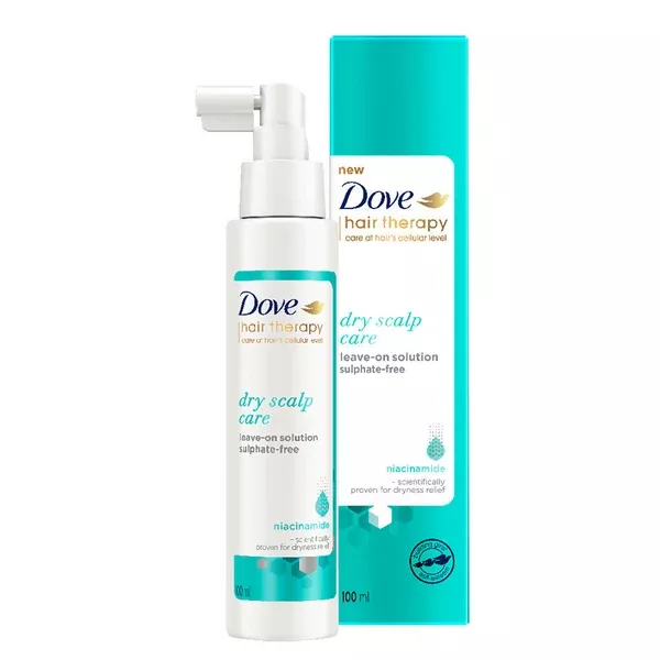 Dove Hair Therapy Dry Scalp Care Moisturizing Leave-on Solution - 100 ml