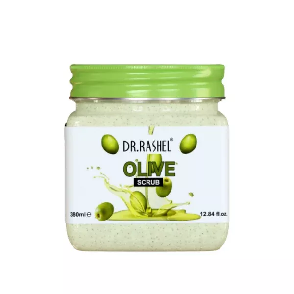 Dr.Rashel Olive Scrub For Face And Body - 380 ml