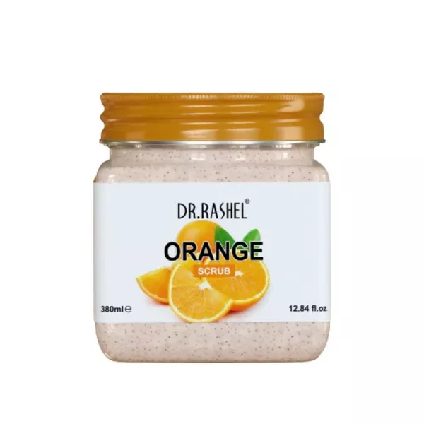 Dr.Rashel Orange Scrub For Face And Body - 380 ml