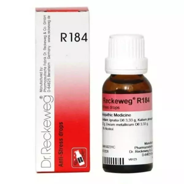 Dr. Reckeweg R184 -Anti Stress Drops - 22 ml