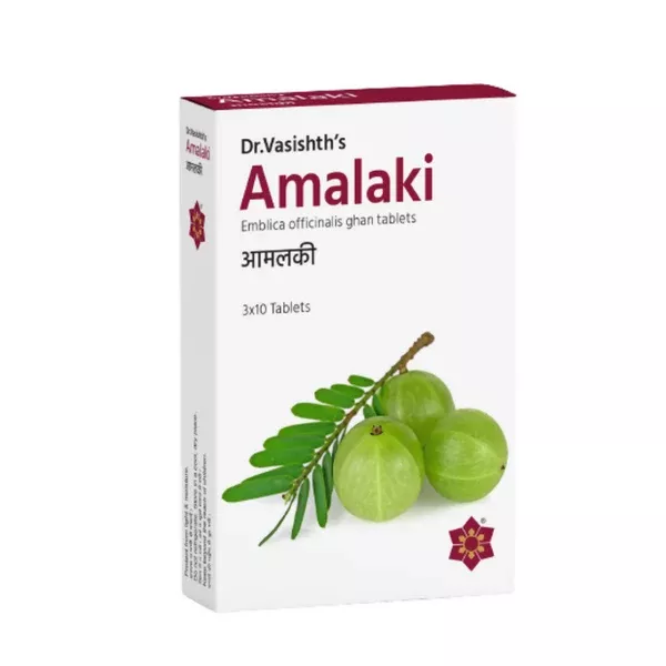 Dr.Vasishth's Amalaki Tablets - 30 tabs