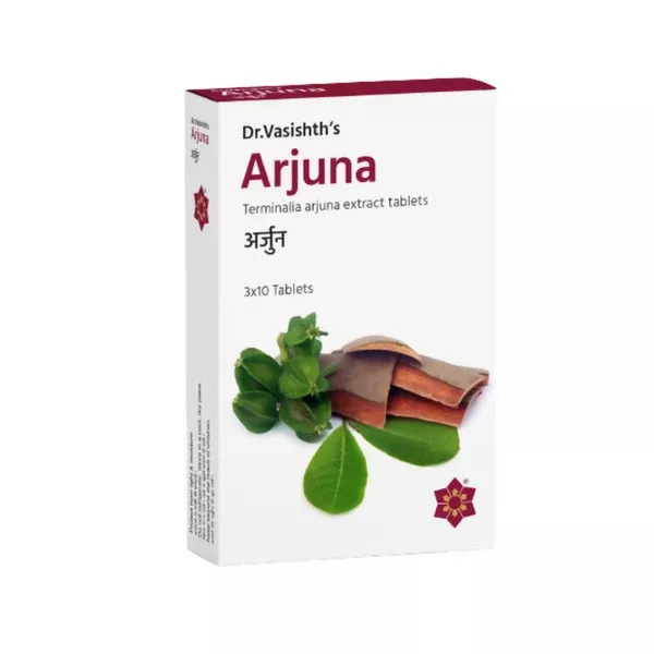 Dr.Vasishth's Arjuna Tablets - 30 tabs