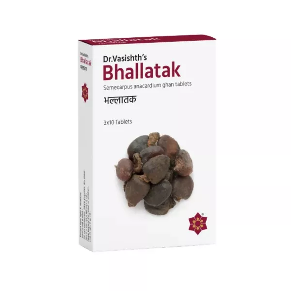 Dr.Vasishth's Bhallatak Tablets - 30 tabs