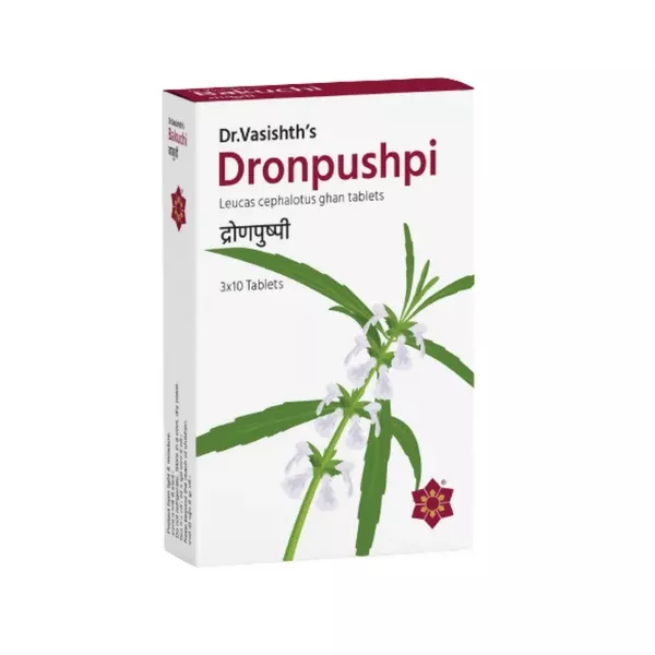 Dr.Vasishth's Dronpushpi Tablets - 30 tabs