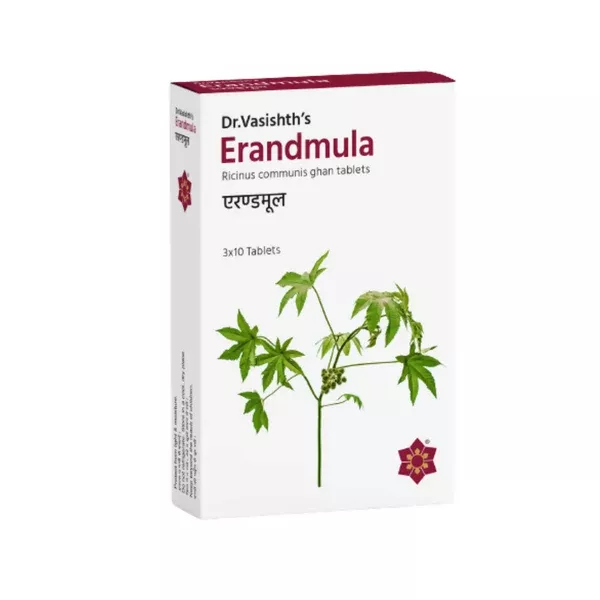Dr.Vasishth's Erandmula Tablets - 30 tabs