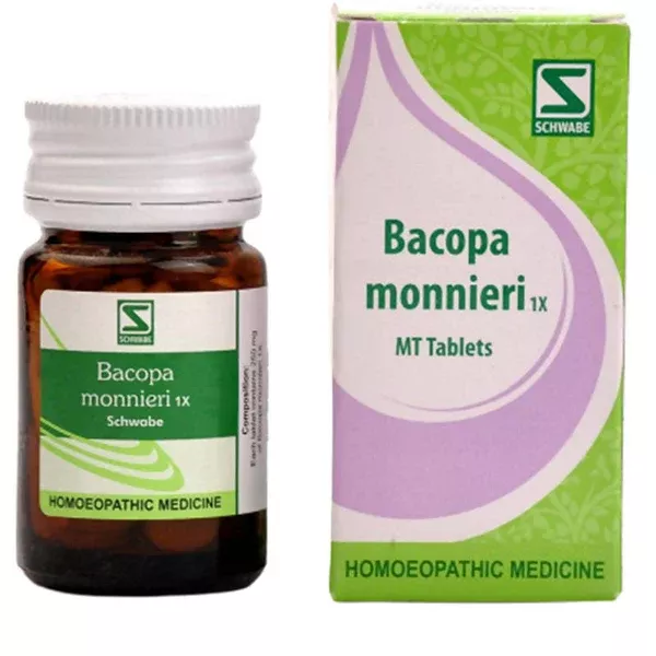 Dr. Willmar Schwabe India Bacopa Monnieri 1X MT Tablets - 20 gm