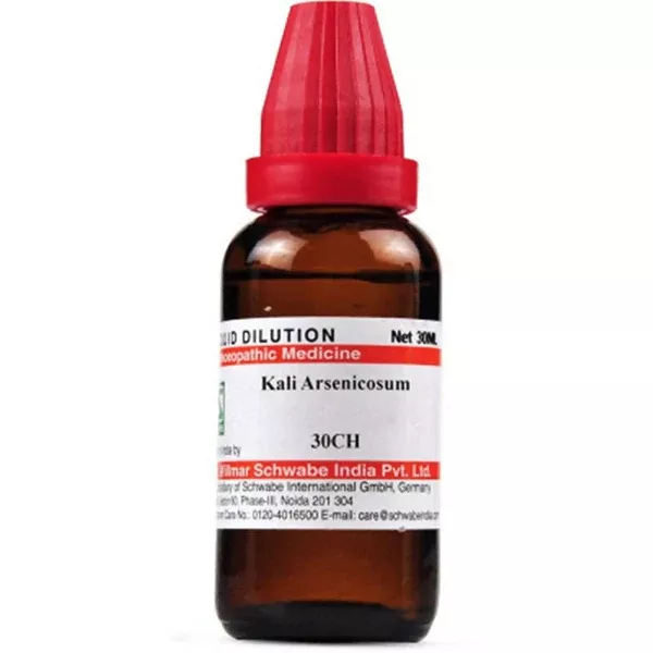 Dr. Willmar Schwabe India Kali Arsenicosum Dilution - 30 CH - 30 ml