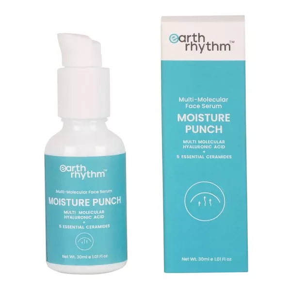 Earth Rhythm Multi Molecular Hyaluronic Acid Moisture Punch Serum - 30 ml