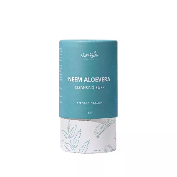 Earth Rhythm Neem Aloevera Cleansing Buff - 50 gm