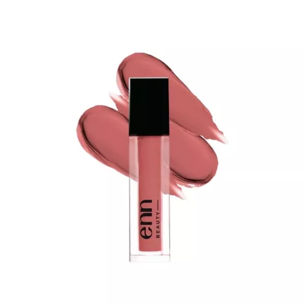Enn Semi Matte Red Liquid Lipstick - Dusty Mauve - 1.5 ml
