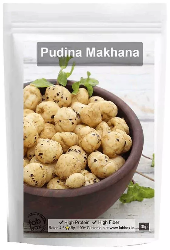Fabbox Pudina Makhana - 35 gm