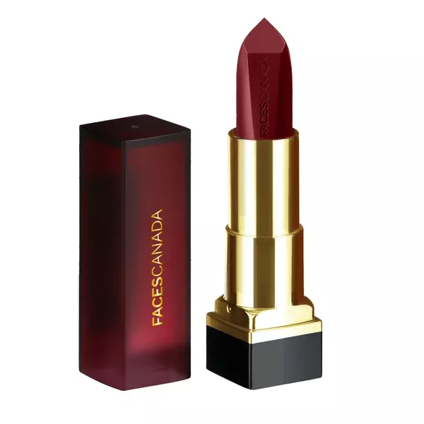 Faces Canada Comfy Matte Creme Lipstick - Raise The Roof 01 - 4.2 gm