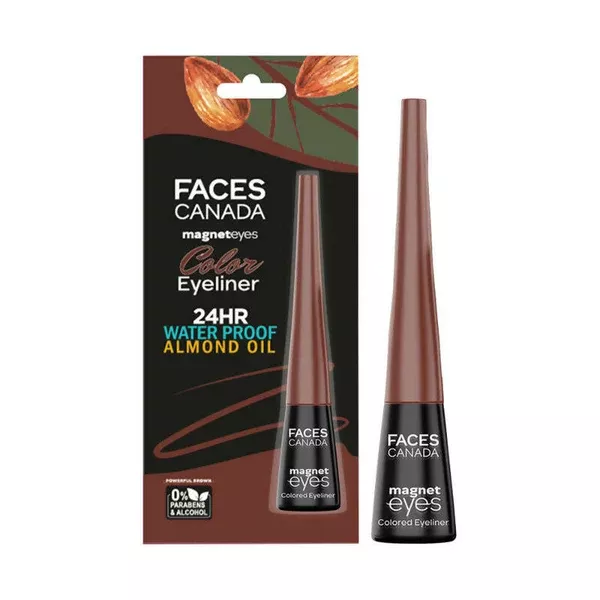 Faces Canada Magneteyes Color Eyeliner - Powerful Brown - 4 ml