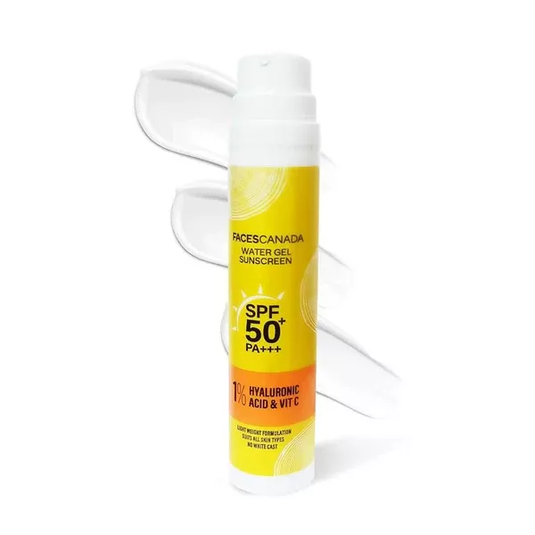 Faces Canada Water Gel Sunscreen SPF 50 PA+++ - 50 gm