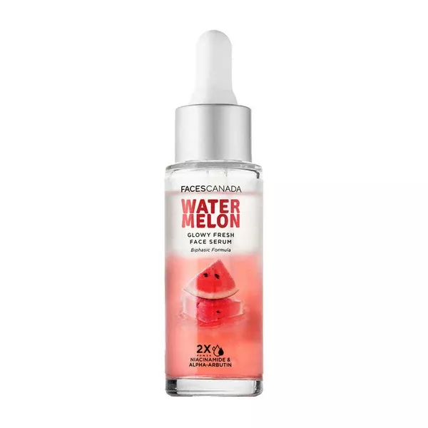 Faces Canada Watermelon Glowy Fresh Face Serum - 27 ml