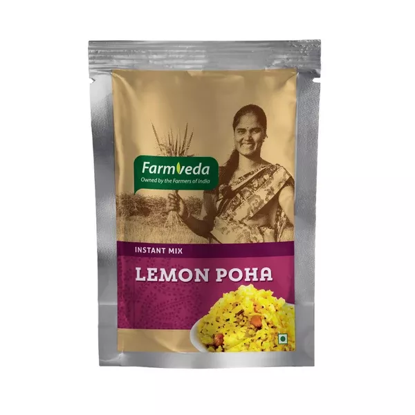 Farmveda Instant Mix- Lemon Poha - 250 gm - Pack of 2