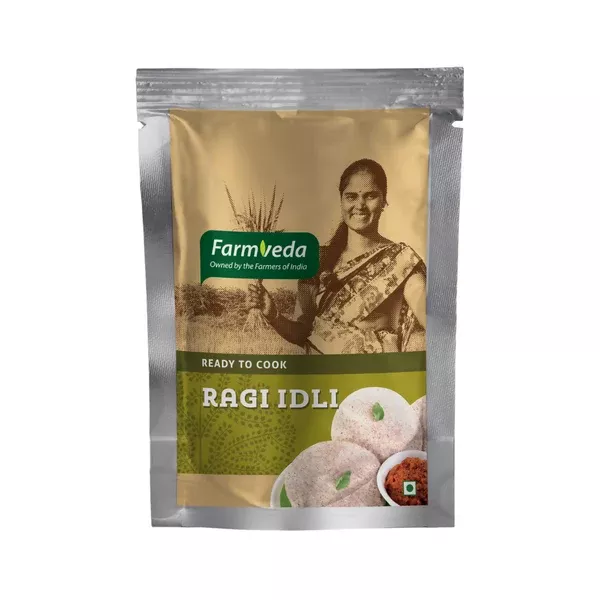 Farmveda Instant Mix- Ragi Idli - 250 gm - Pack of 2
