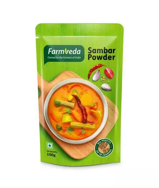 Farmveda Sambar powder - 100 gm - Pack of 2