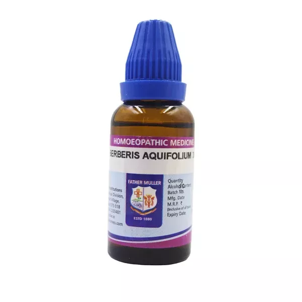 Father Muller Berberis Aquifolium Dilution - 30 ml - 30 C