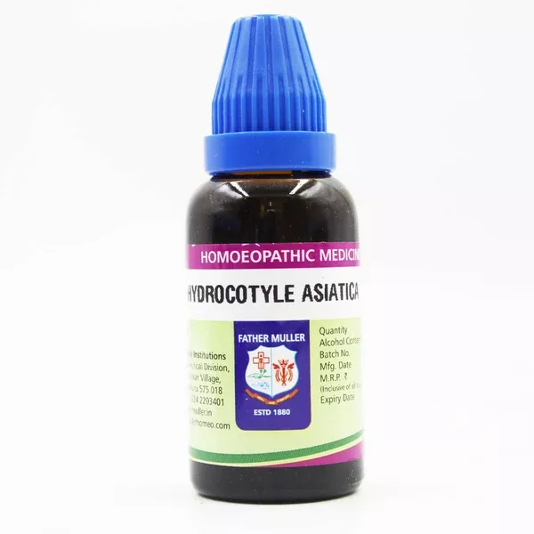 Father Muller Hydrocotyle Asiatica Mother Tincture Q - 30 ml