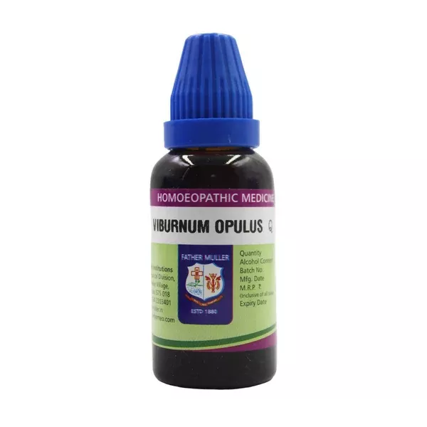 Father Muller Viburnum Opulus Mother Tincture Q - 30 ml