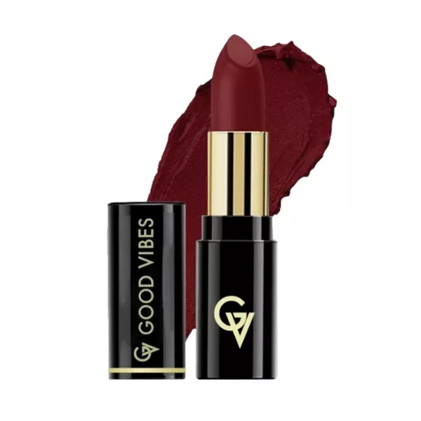 Good Vibes HydraGlow Creme Lipstick - Majestic Red - 4.2 gm