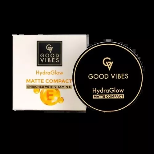 Good Vibes HydraGlow Matte Compact - Natural Tan 02 - 9 gm
