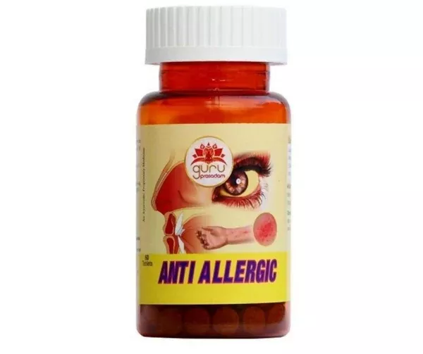 Guru Prasadam Anti Allergic Tablets - 60 tabs