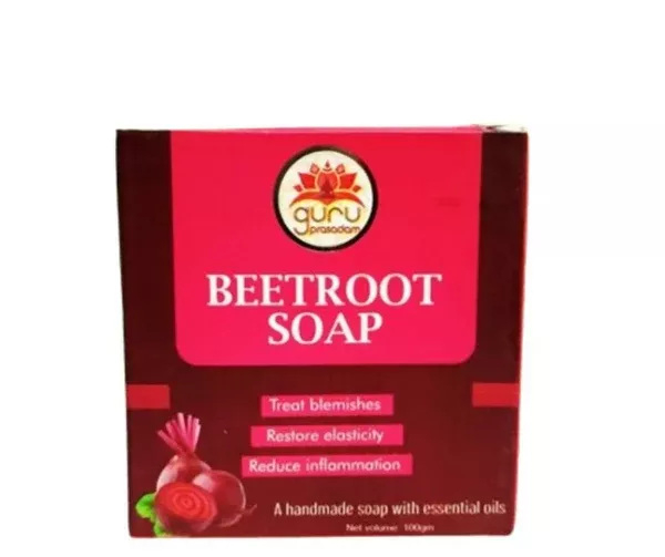 Guru Prasadam Beetroot Soap - 100 gm