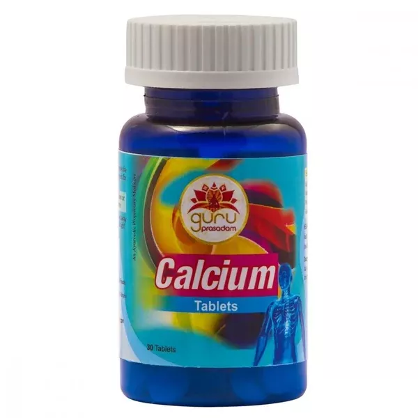 Guru Prasadam Calcium Tablets - 30 tabs