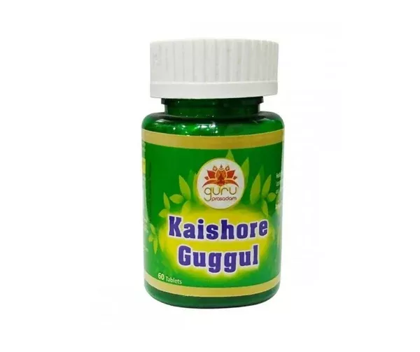 Guru Prasadam Kaishore Guggul Tablets - 60 tabs