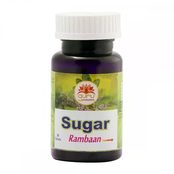 Guru Prasadam Sugar Ramban Tablets - 30 tabs