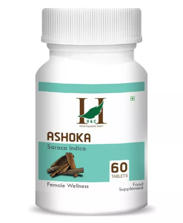 H&C Herbal Ashoka Tablets - 60 tabs