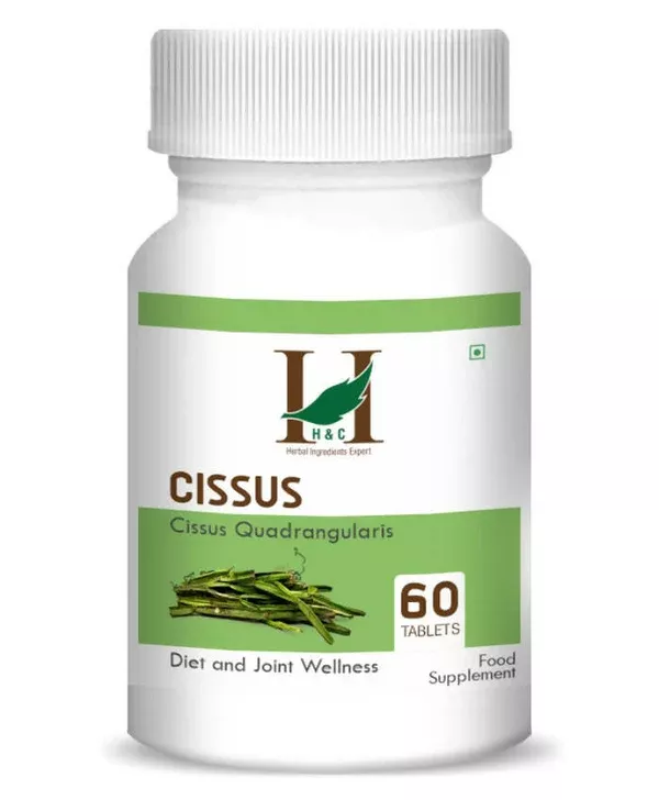 H&C Herbal Cissus / Hadjod Tablets - 60 tabs