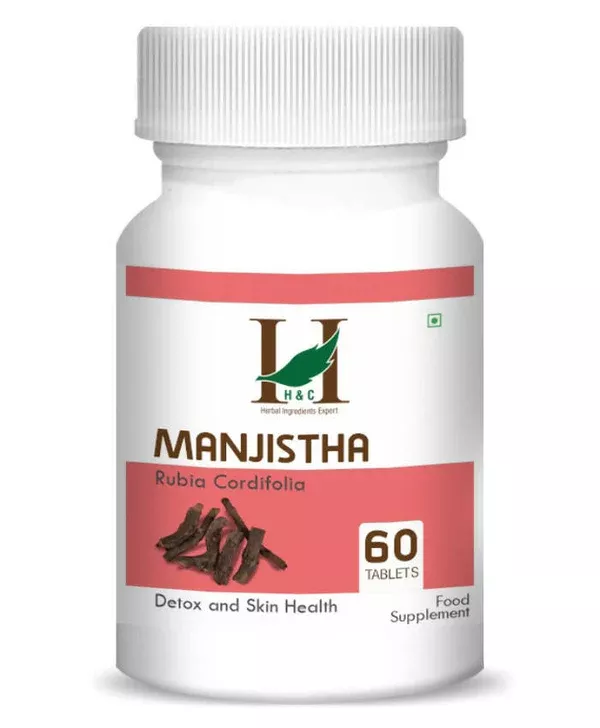 H&C Herbal Manjistha Tablets - 60 tabs
