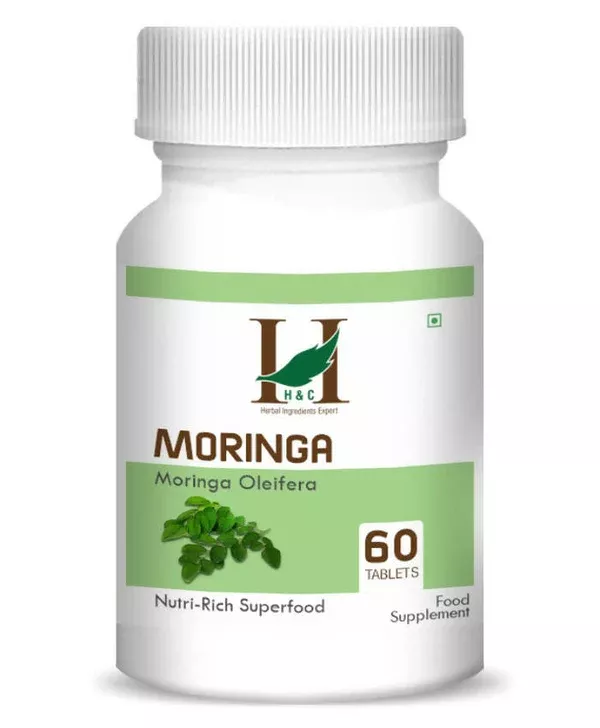 H&C Herbal Moringa Tablets - 60 tabs