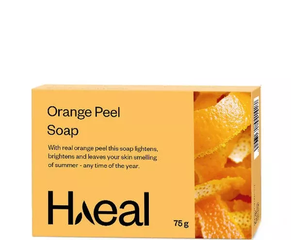 Haeal Orange Peel Soap - 75 gm