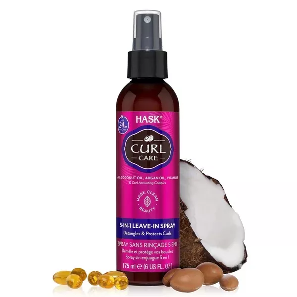 HASK Curl Care 5-In-1 Leave In Spray - 175 ml